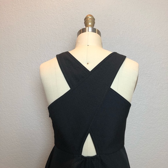 +A N T H R O+ Rockin Black Criss Cross Dress - Picture 5 of 7